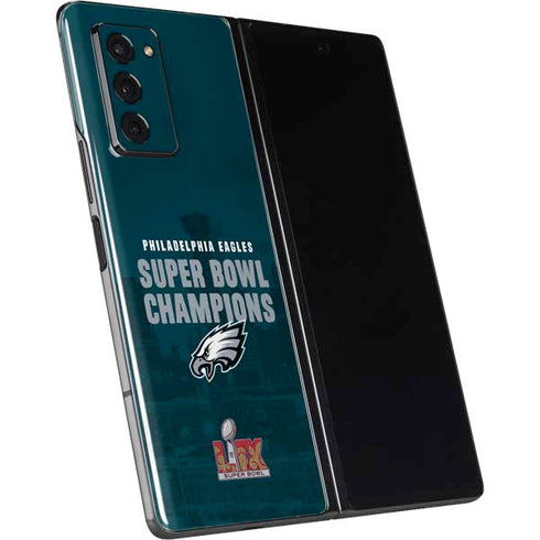 NFL Philadelphia Eagles Super Bowl LIX Champions Galaxy Z Fold2 5G Skin